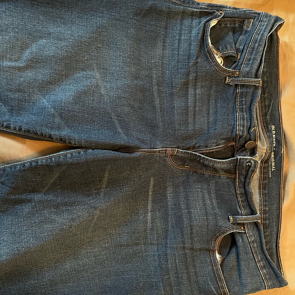 Old Navy Mid Rise Boot Cut Jeans - Size 14